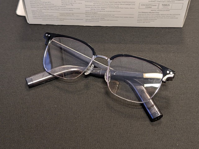 シャオミから聴こえるメガネMIJIAスマートオーディオグラス、通話も録れる録音機能が便利