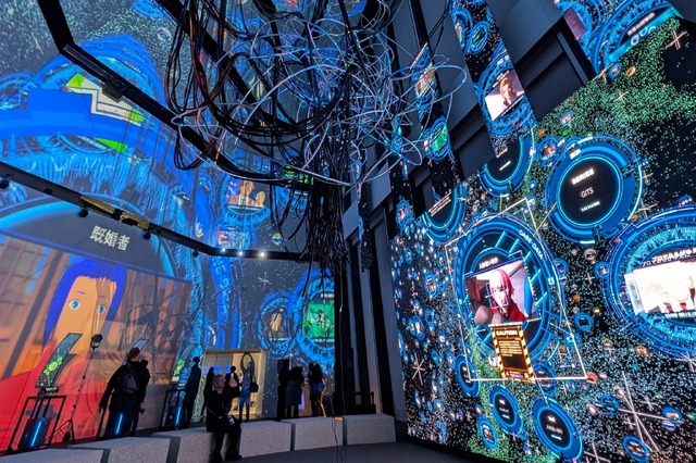 攻殻機動隊展でARガイド『電脳VISION』体験、限定コラボXREAL 1Sは謎のお買い得度