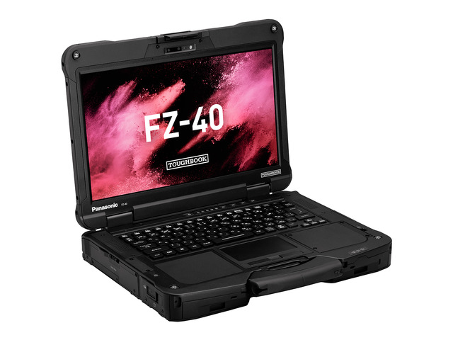 30周年の堅牢PCタフブック新モデルは180cm落下や放水に耐える極限モデルFZ-40・dGPU選択可のFZ-56　モジュラー構造で拡張対応