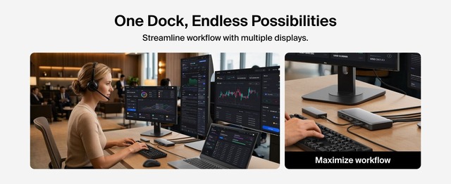 ベルキン、14ポート搭載Thunderbolt 4ドック INC030発売　DP x2とHDMIで3画面出力、96W PD給電でノートをワークステーション化