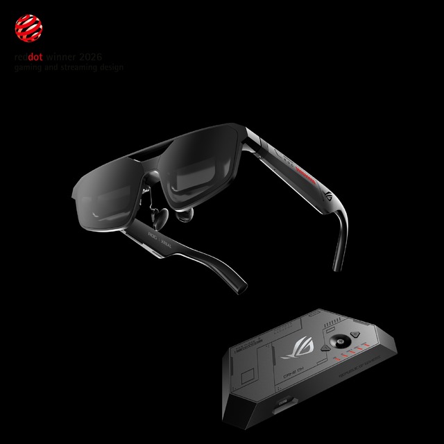 ゲーミングARグラスASUS ROG XREAL R1、14万円で国内発売　世界初240Hz対応、限定300台の予約特典でXREAL Eyeとマウス付属