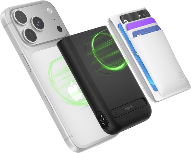 MagSafeバッテリーの弱点解消、背面マグネットつきQi2 25Wモデルをベルキンが発売