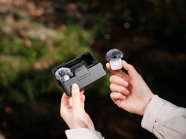DJI Mic Mini 2S発売、シリーズ初の内部録音対応。最長28時間、レシーバーは4台接続対応