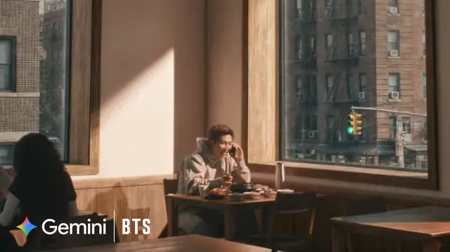 Google GeminiとBTSがコラボ、ファン用語含む韓国語コーチや愛用プロンプト例など　各メンバーの短編映像も公開