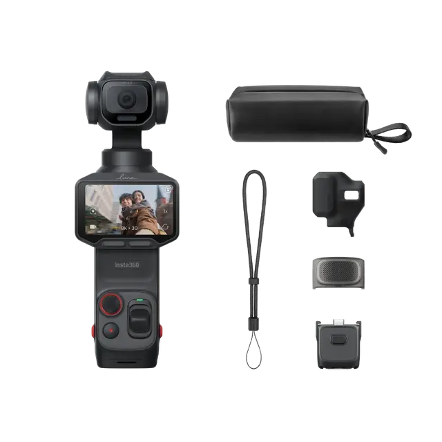 Insta360 Luna Pro発売、望遠なしで8万円台のLeicaレンズ ジンバルカメラ　ヘッドトラッカーやMic Pro / Air対応はUltra共通