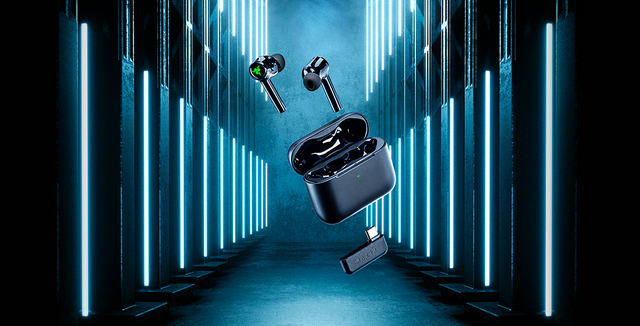 Razer Hammerhead Pro HyperSpeed発売。低遅延USB無線とBT同時接続やANC対応のゲーマー向け完全ワイヤレスイヤホン