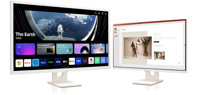 webOS搭載のLG SMART Monitorに31.5/27インチの新モデル、Makuakeで9月29日から先行販売。単独でYouTubeなどの視聴が可能