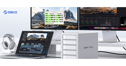 ORICO、6RAID・最大130TB・5ベイHDDケースを発表。20Gbps・SATA 3.0・多層冷却・150W電源搭載でプロ向けデータ管理を実現。