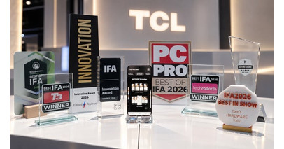 TCL、IFA 2026で30以上の国際的な賞を受賞。次世代「SQD-Mini LED」技術が世界で高評価