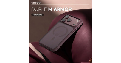 araree、薄さとタフさを両立。iPhone 18 Pro / 18 Pro Max 用 耐衝撃MagSafe対応ケース「DUPLE M ARMOR」発売