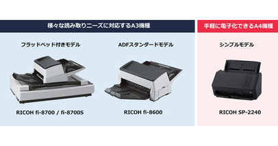 AI活用を促進し、業務変革を加速するイメージスキャナー4機種を同時発売