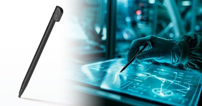 工場や現場の感圧式機器に最適、液晶を傷つけにくい樹脂チップ採用の入力ペンを発売