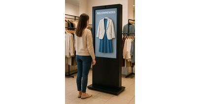 アパレル店舗での【AIスタイリストディスプレイ】を正式ローンチ。服選びを革新