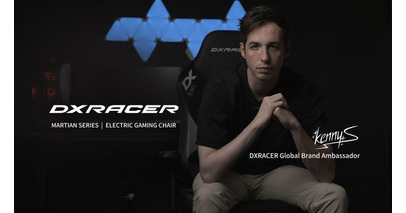 DXRacer、伝説的なスナイパー「kennyS」と提携し、eスポーツの新たな歴史を刻む