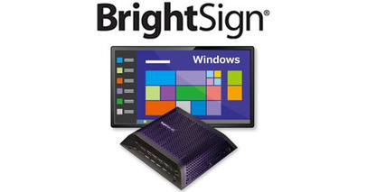 世界トップシェアのデジタルサイネージプレーヤー「BrightSign」にWindows OSを搭載