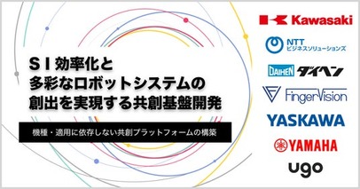 「SI効率化と多彩なロボットシステムの創出を実現する共創基盤開発」がNEDO公募事業に採択されました