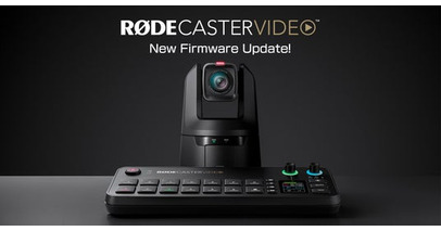 【RODE（ロード）】「ロードキャスタービデオ」NDI対応やPTZカメラ制御に対応する、大型ファームウェアアップデートを公開！