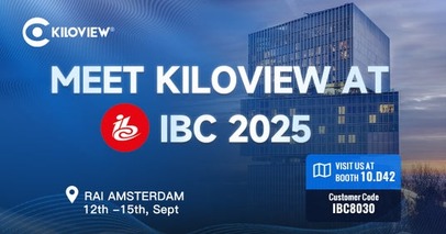 Kiloview社、IBC 2025で次世代のAV-over-IPワークフローを支える最新ソリューションを公開