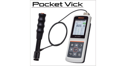 リバウンドタイプポータブル硬度計「Pocket Vick HH-V400」販売開始