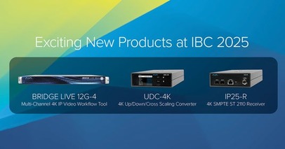 AJA社、IBC 2025で次世代の映像制作向けに新製品を発表