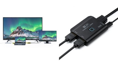 ダウンスケールで4Kと1080p同時出力可能なHDMI分配器を11月19日に発売