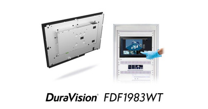 EIZOが産業機器組込みやラック取付けに対応する18.5型タッチパネルモニターを新発売