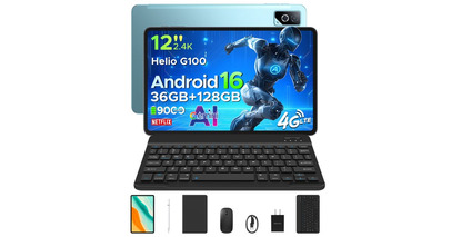 2026年DOOGEE最新発売「Android 16搭載+AI統合・12インチ2K大画面」新品タブレット『Tab G6 Pro』、日本でいよいよ発売開始