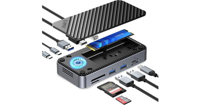 これ1台で全部解決！ORICO 10-IN-1 M.2 ドッキングステーション