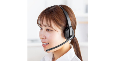 長時間でも快適！テレワークとコール業務を支える片耳ワイヤレスヘッドセットを発売