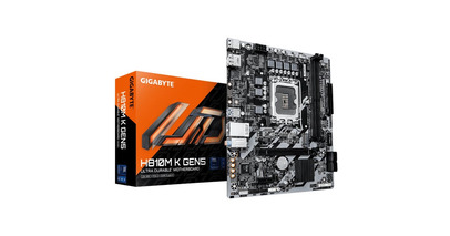 GIGABYTEより、Intel H810 チップセット搭載 Micro-ATX マザーボード「H810M K GEN5」発売