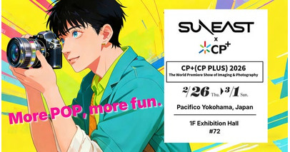 SUNEASTはCP+ 2026 に出展します