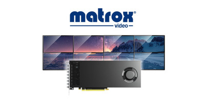 『Matrox LUMA Pro A380 Octal』を発売