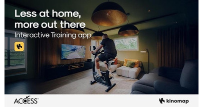 ACCESS EuropeとKinomapがパートナーシップを締結、世界中のスマートテレビプラットフォーム向けに没入感のあるフィットネス体験を提供