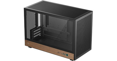 DeepCool社製、木目調デザインのミニタワー型PCケース「CH260 WOOD」を発表