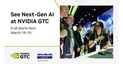AVerMedia、『NVIDIA GTC 2026』において「NVIDIA Jetson Thor」搭載の3D認識ソリューションと次世代エッジAI技術を展示