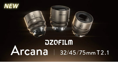 システムファイブ、フルフレーム対応 1.5X ハイブリッドアナモルフィック単焦点レンズ 「DZOFilm Arcana」の注文受付中