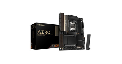 GIGABYTEより、AMD X870E チップセット搭載木目調上位 ATX マザーボード「X870E AERO X3D DARK WOOD」発売