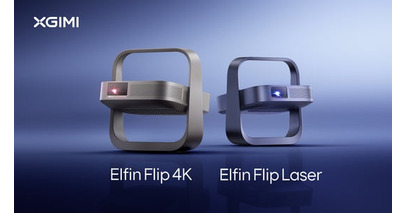 XGIMI、「Elfinシリーズ」上位モデルの新製品「Elfin Flip 4K」、「Elfin Flip Laser」を4月23日（木） より『Makuake』で先行販売開始