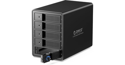 7種類のRAIDモードに対応。最大100TBの大容量データ管理を実現する、ORICO製アルミ製HDDケース