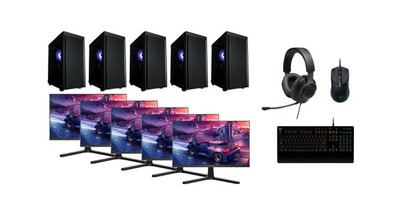 チーム5人全員が“どこでも同じ環境”でプレイできる！「5vs5 チーム合宿・ブートキャンプPCセット」が1日あたり17,400円～提供開始。
