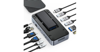 ORICO、11-in-1 SSD ドッキングステーションを発表--8TB拡張＋8K出力＋100W給電を1台で実現
