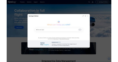 Synology(R) 、正確で信頼性の高い情報検索を実現する AI Advisor を正式発表