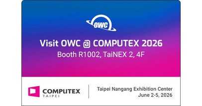 Other World Computing (OWC) COMPUTEX TAIPEI 2026にてMacおよびPC向けストレージ、接続・拡張ソリューションを展示