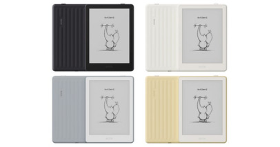 6インチモノクロ電子ペーパーAndroidタブレット【BOOX Go6 Gen2】及び【BOOX Tappy ワイヤレスページターナー】発売のお知らせ