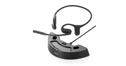 周囲の音が聞こえて安心！充電台付きオープンイヤー型Bluetoothヘッドセットを発売