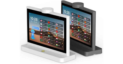 「両面ディスプレイ型AI翻訳機」を販売開始