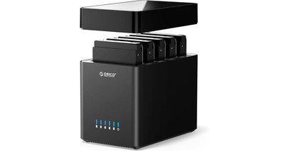 【期間限定】最大35%OFF！ORICO 磁気吸着式5ベイHDDケースが今だけお得--90TB大容量・5Gbps高速転送・工具不要の簡単交換