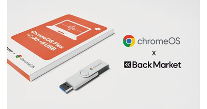 Back Market、Googleとのパートナーシップを発表。旧型パソコンを蘇生する「ChromeOS Flex インストールUSB」を日本国内で初導入