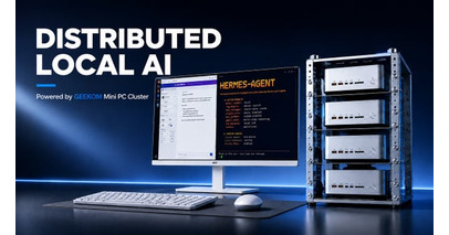 GEEKOM、4ノード構成の「A9 Mega AIクラスター」でミニPCの革新をさらに押し広げる